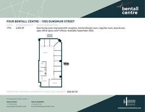 1055 Dunsmuir St, Vancouver, BC for lease Floor Plan- Image 1 of 1