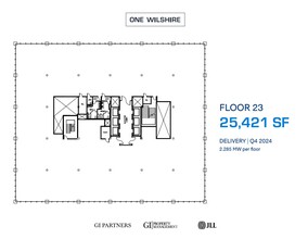 624 S Grand Ave, Los Angeles, CA for lease Floor Plan- Image 1 of 1