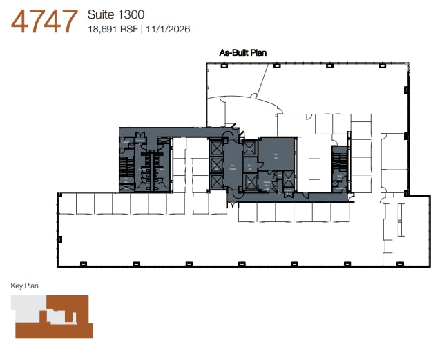 4747 Executive Dr, San Diego, CA à louer Plan d’étage- Image 1 de 1