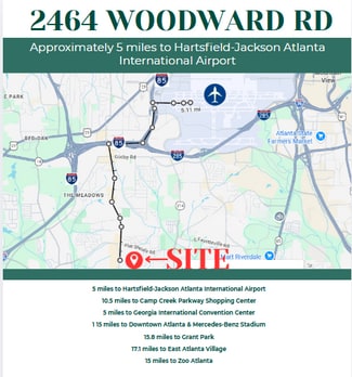 More details for 2464 Woodward Rd, College Park, GA - Land for Sale