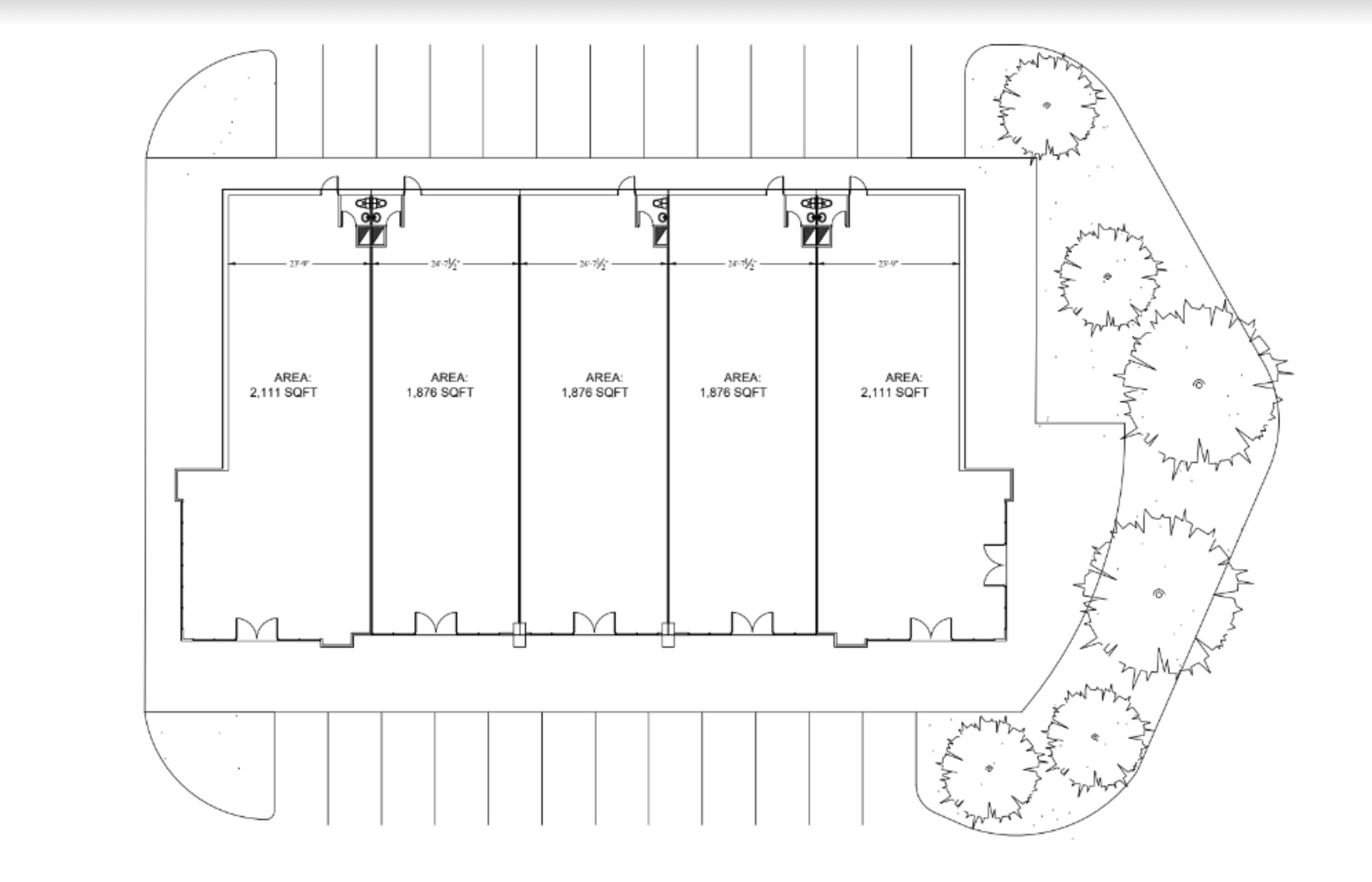 2527 Frazier St., Conroe, TX à louer Plan de site- Image 1 de 1