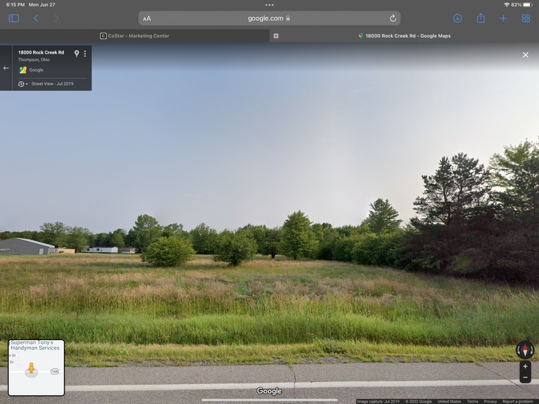 Rock Creek Road, Thompson, OH for sale - Primary Photo - Image 1 of 2
