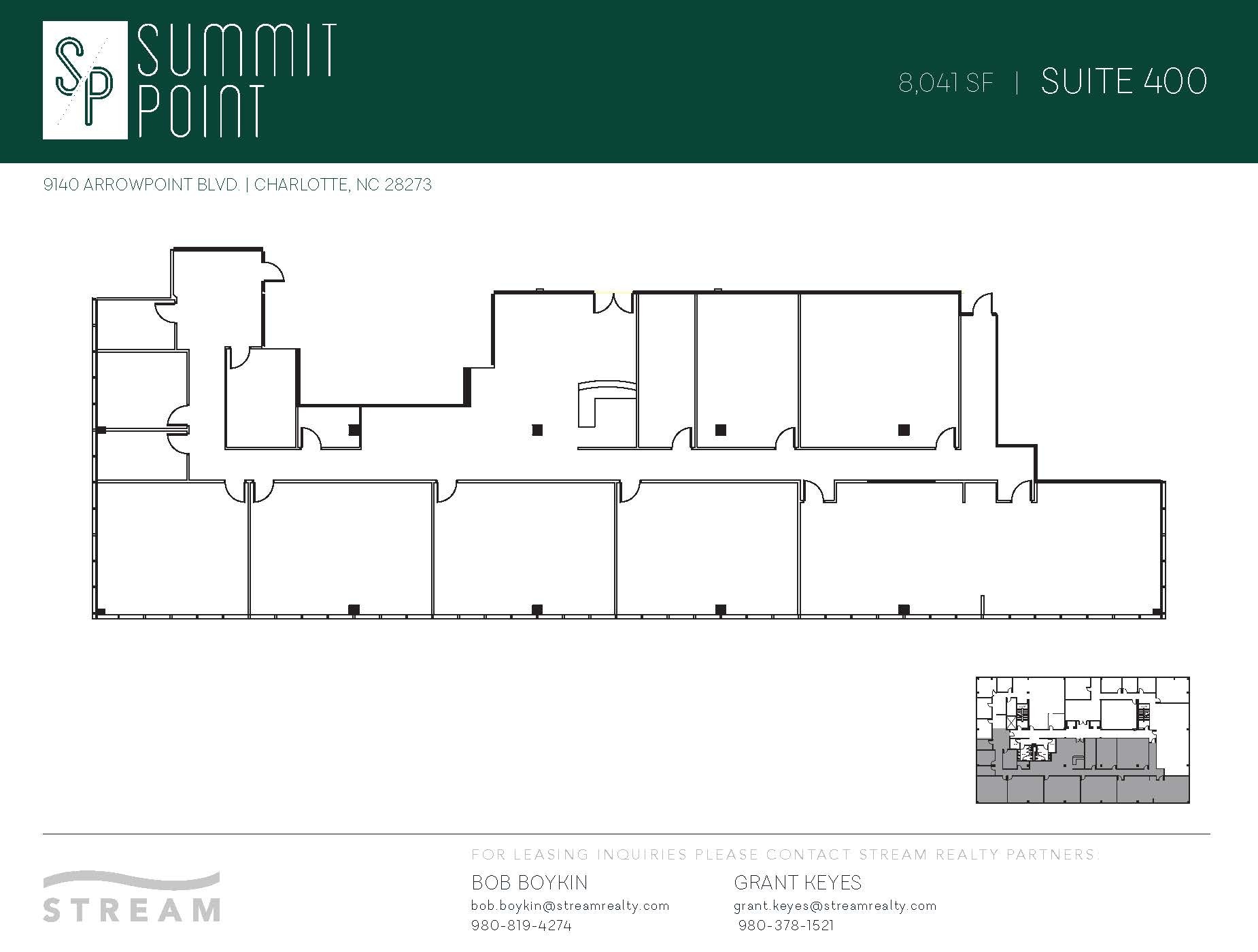 9140 Arrowpoint Blvd, Charlotte, NC for sale Floor Plan- Image 1 of 1