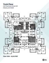 303 Peachtree St Ne, Atlanta, GA for lease Floor Plan- Image 1 of 1