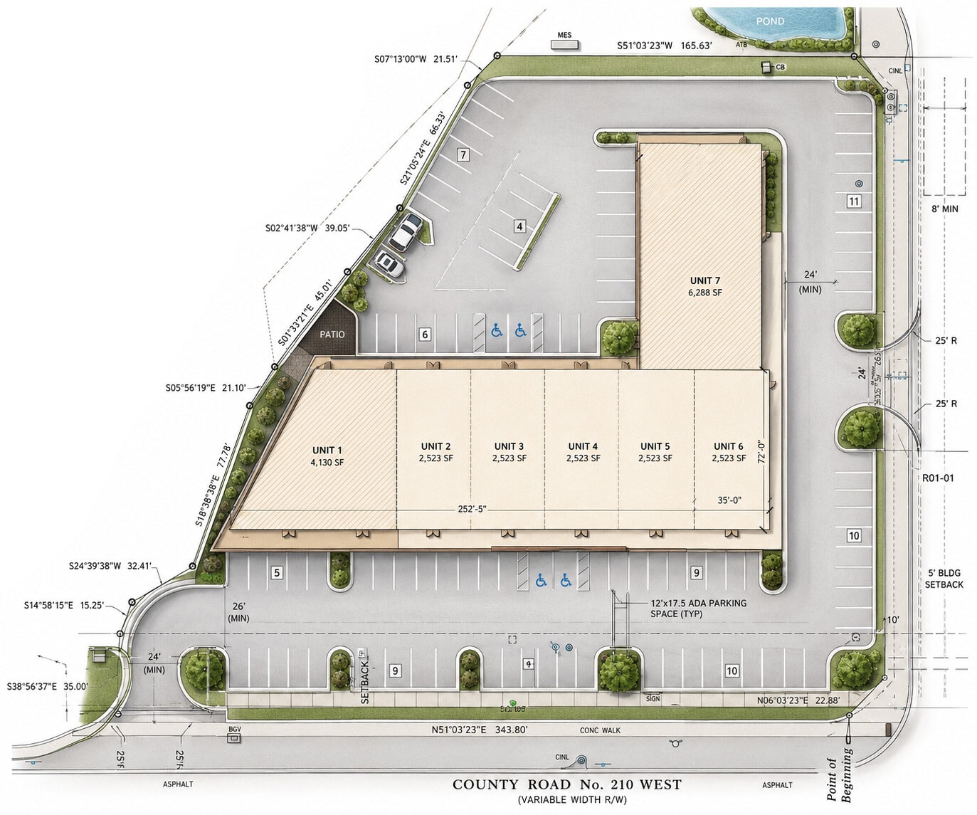 87 Beachwalk Blvd, Saint Johns, FL à louer Plan de site- Image 1 de 1