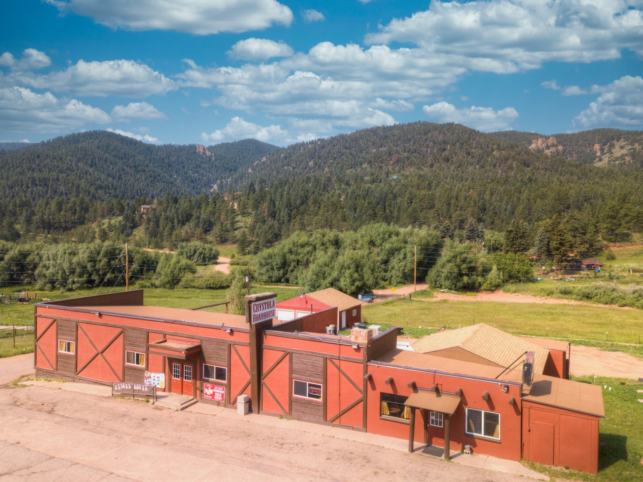 20918 W Highway 24, Woodland Park, CO for sale Aerial- Image 1 of 1