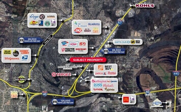 4501-4507 Fairway Ave, North Little Rock, AR - Aérien Vue de la carte