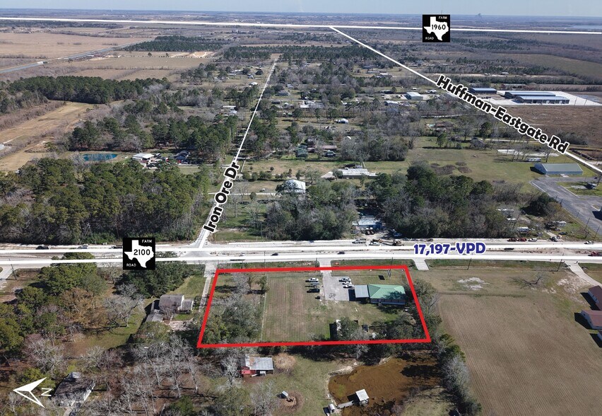 25419 FM 2100 Rd, Huffman, TX à vendre - Photo du bâtiment - Image 2 de 5