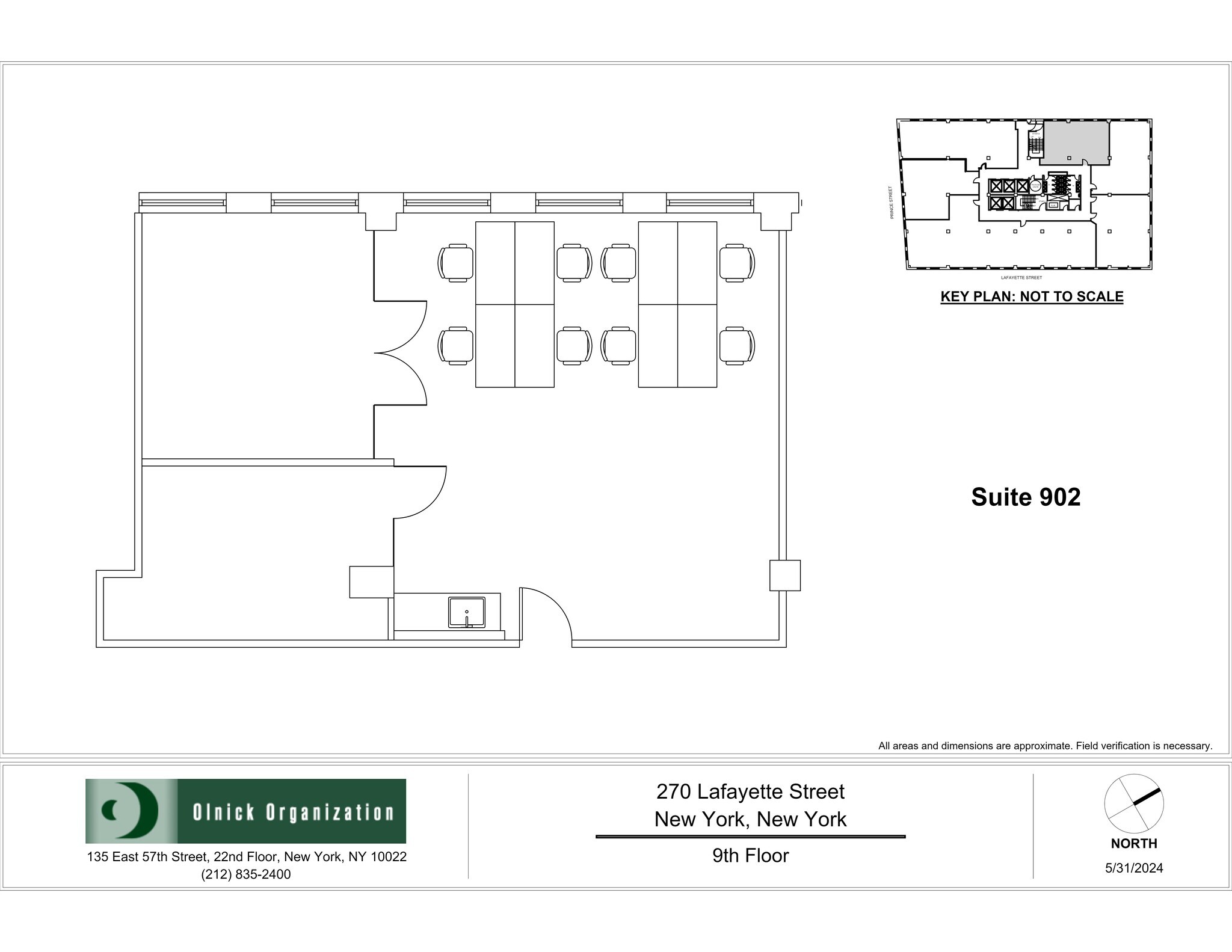 270 Lafayette St, New York, NY à louer Plan de site- Image 1 de 1