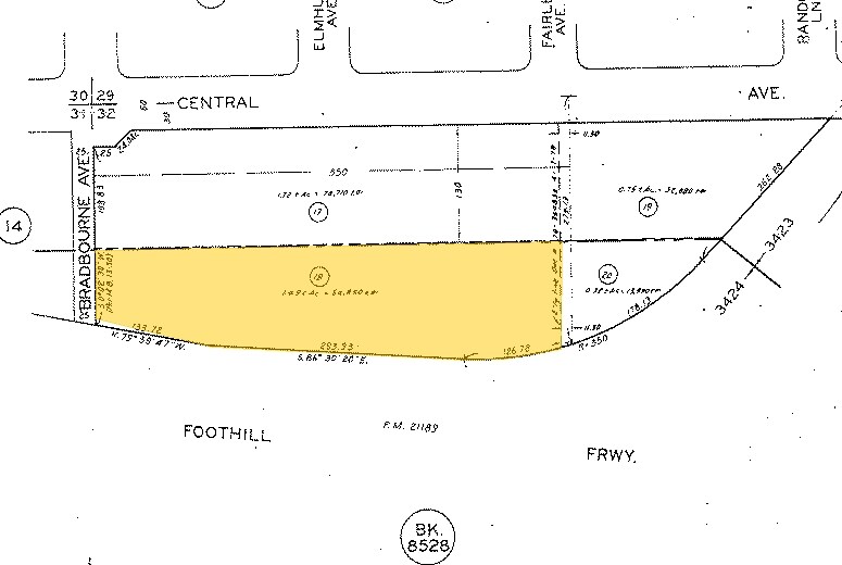 2076 Central Ave, Duarte, CA à louer - Plan cadastral - Image 3 de 4