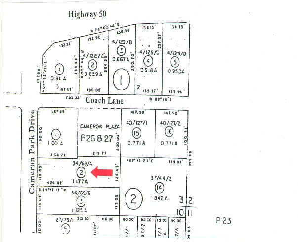 4065 Cameron Park Dr, Cameron Park, CA for sale - Plat Map - Image 2 of 4