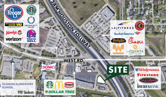 More details for 9211-9215 West Rd, Houston, TX - Retail for Lease