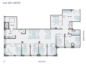 270 Madison Ave, New York, NY for lease Floor Plan- Image 1 of 1