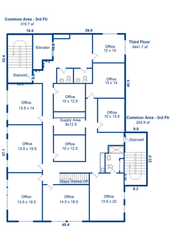 4921 Centre Pointe Dr, North Charleston, SC à louer Plan d’étage- Image 1 de 1