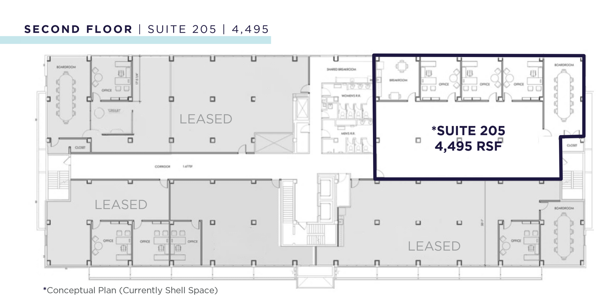 160 Newtown Rd, Virginia Beach, VA à louer Plan d’étage- Image 1 de 1