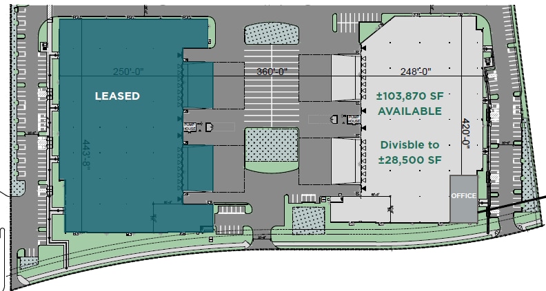 4700 Business Center Dr, Fairfield, CA à louer Plan de site- Image 1 de 1