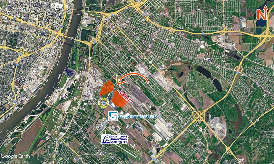 Upper Cahokia Rd, Sauget, IL for sale - Building Photo - Image 3 of 3