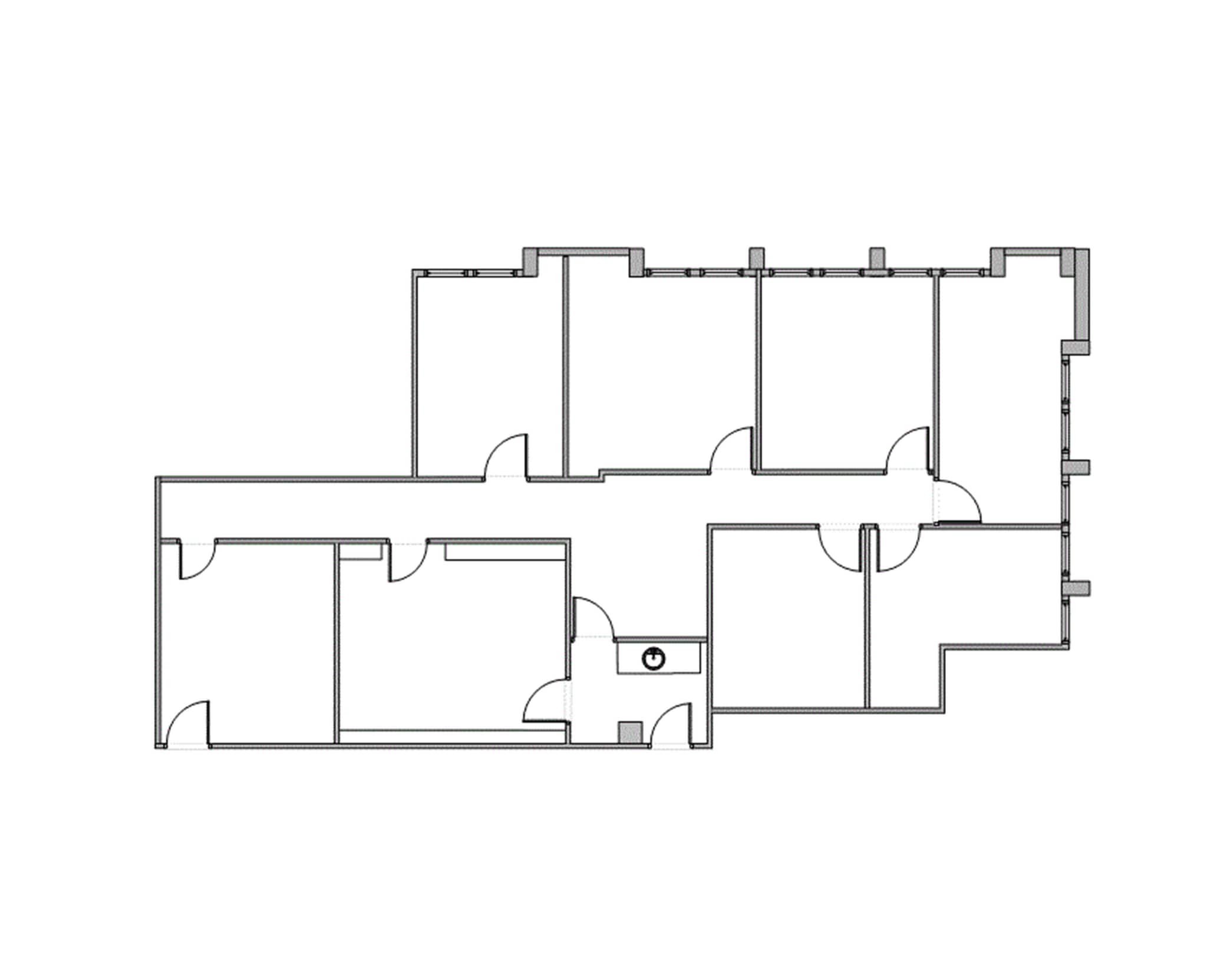 8204 Elmbrook Dr, Dallas, TX à louer Plan d’étage- Image 1 de 1