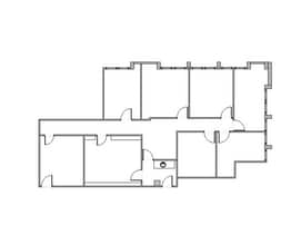 8204 Elmbrook Dr, Dallas, TX à louer Plan d’étage- Image 1 de 1