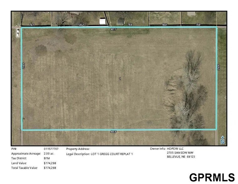10131-10133 S 25th St, Bellevue, NE à vendre - Aérien - Image 2 de 5
