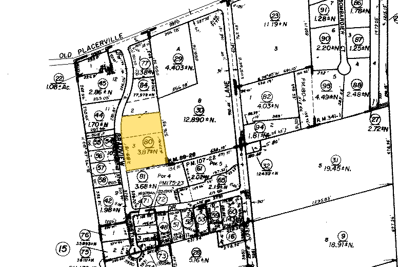 3735 Bradview Dr, Sacramento, CA for lease - Plat Map - Image 2 of 5