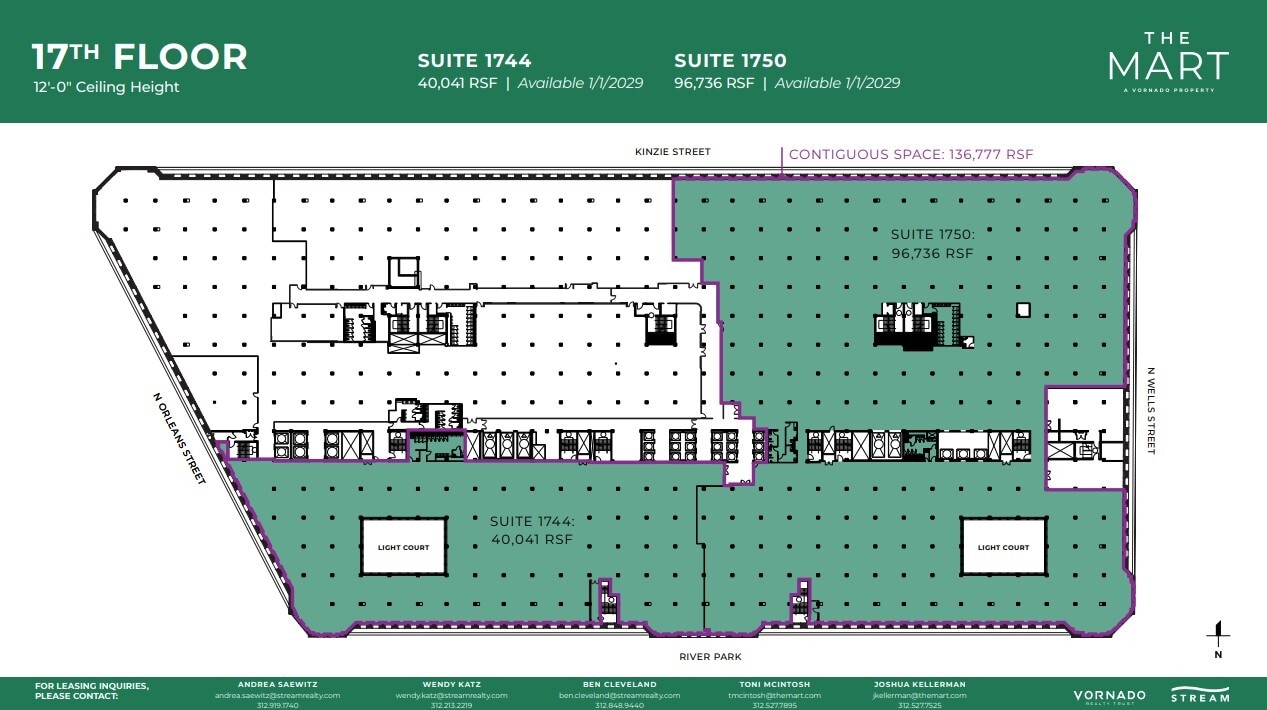 222 Merchandise Mart Plz, Chicago, IL à louer Plan d’étage- Image 1 de 1