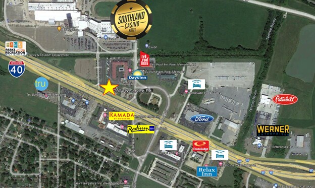 2004 N Service Rd, West Memphis, AR à vendre - Photo du bâtiment - Image 2 de 6