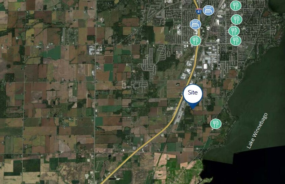 1850 Dixie Rd, Neenah, WI à vendre - Aérien - Image 2 de 2