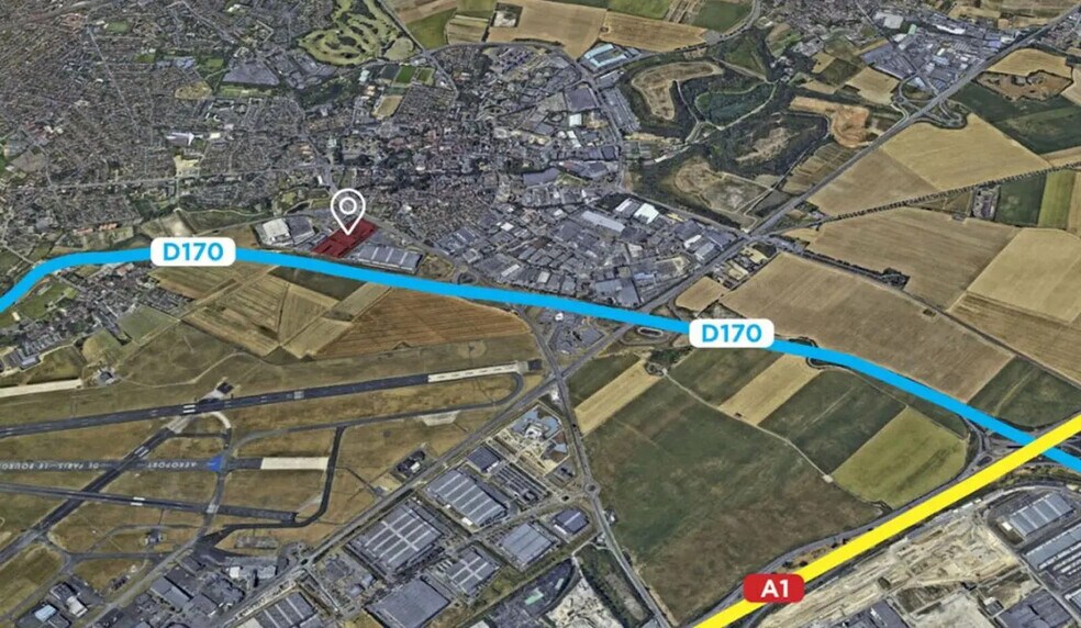 Bureau dans Gonesse à louer - Photo du bâtiment - Image 3 de 8