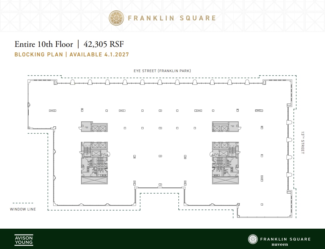 1300 I St NW, Washington, DC for lease Floor Plan- Image 1 of 1