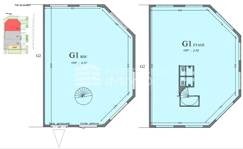 Flex dans Ivry-sur-Seine à louer - Plan d’étage - Image 2 de 2