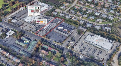 8027-8049 Jericho Tpke, Woodbury, NY - Aerial  map view