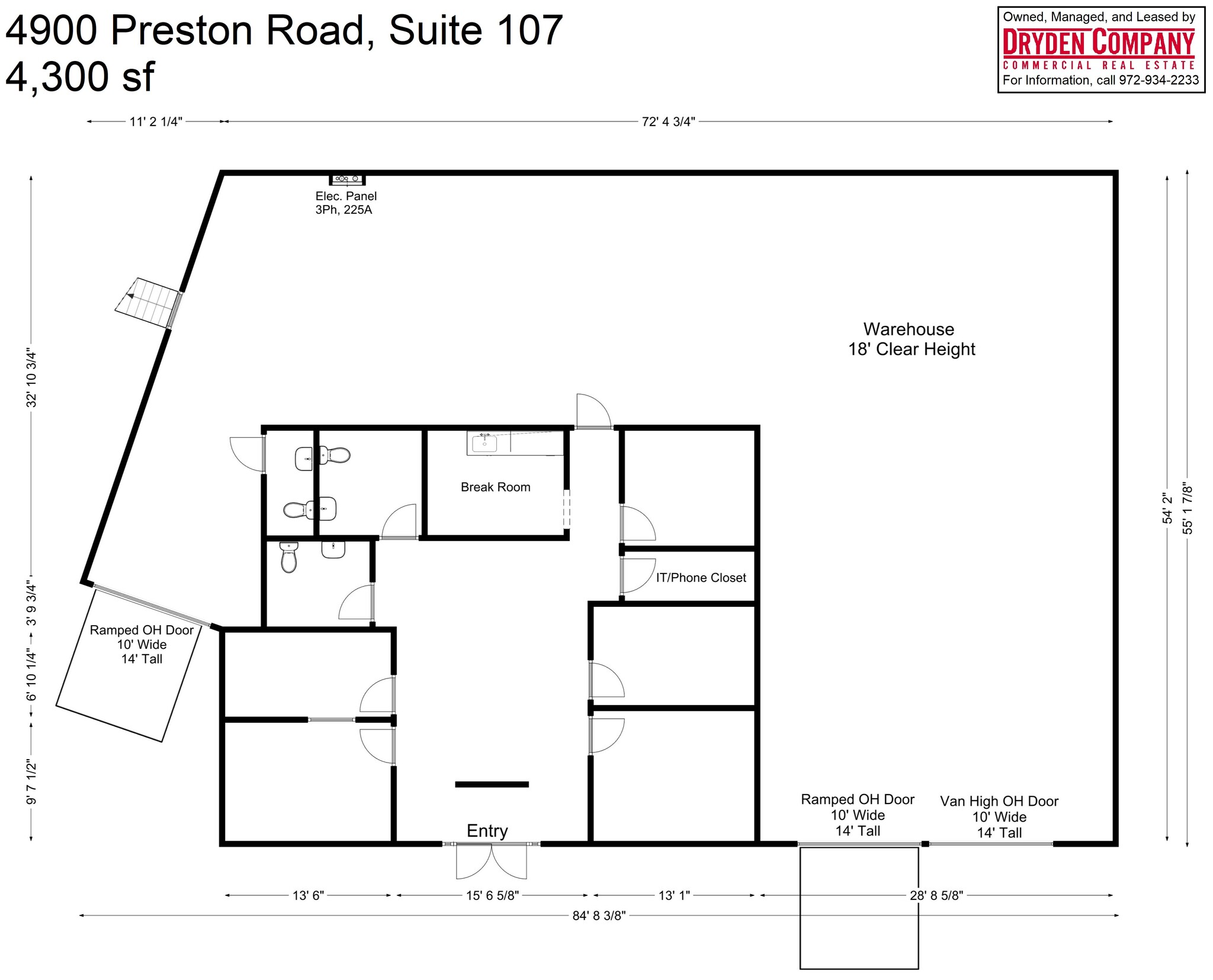 4900 Preston Rd, Frisco, TX à louer Plan d’étage- Image 1 de 1