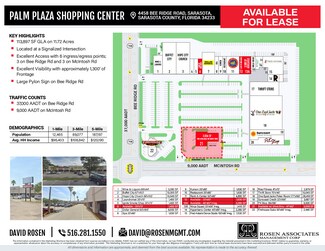 More details for 4400 Bee Ridge Rd, Sarasota, FL - Retail for Lease