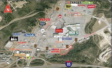 2101 Mall of Georgia Blvd, Buford, GA - Aérien Vue de la carte