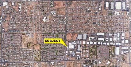 5621 S 24th St, Phoenix, AZ - Aérien Vue de la carte