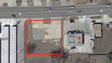 1215 W Broadway Ave, Sulphur, OK - aerial  map view - Image1