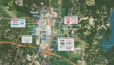 3982 N Gloster St, Tupelo, MS - Aérien  Vue de la carte