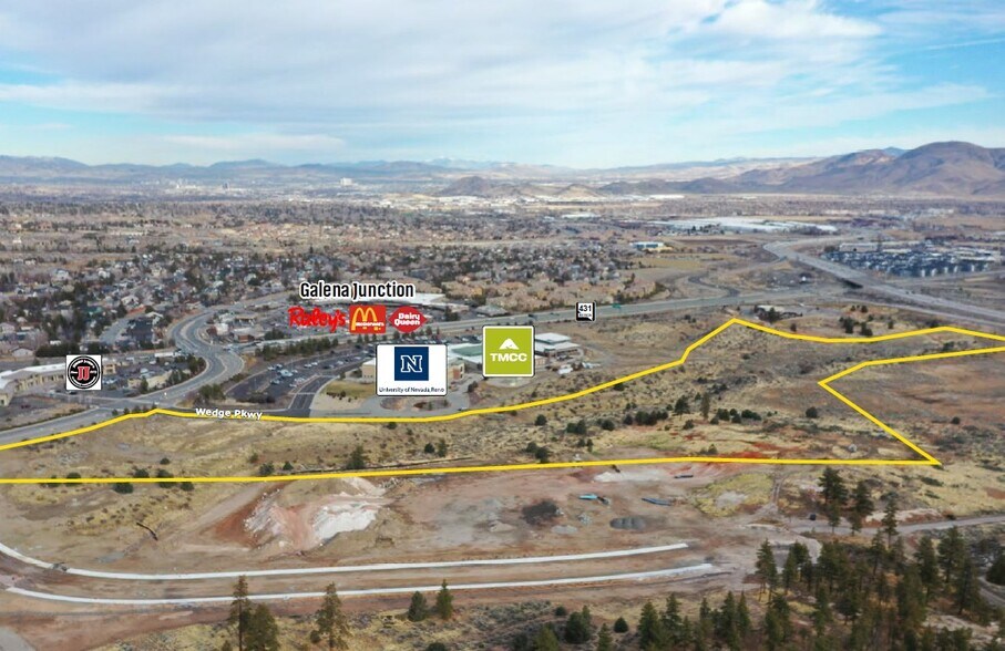 18620 Wedge Pky, Reno, NV à vendre - Aérien - Image 2 de 3
