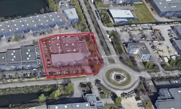 Saint-Priest, RHO - Aérien  Vue de la carte