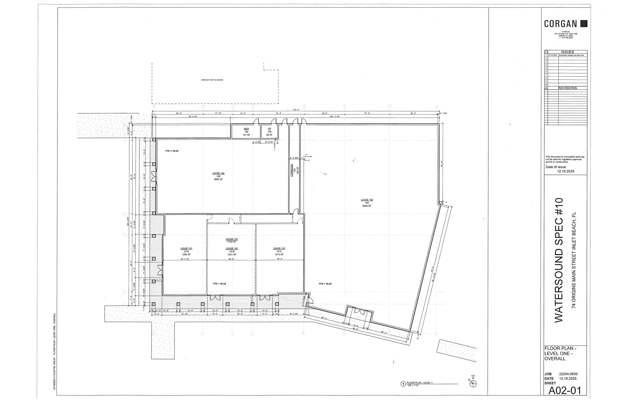 00 Merchants Lane, Inlet Beach, FL à louer Plan de site- Image 1 de 1