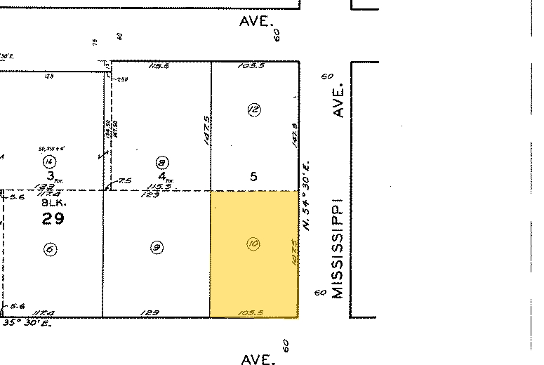 11725-11727 Mississippi Ave, Los Angeles, CA à louer - Plan cadastral - Image 2 de 2