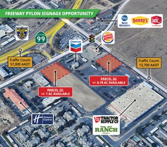 More details for Girard St & County Line Rd, Delano, CA - Land for Lease