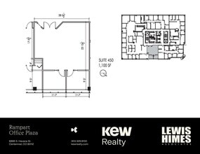 6855 S Havana St, Centennial, CO à louer Plan de site- Image 1 de 1