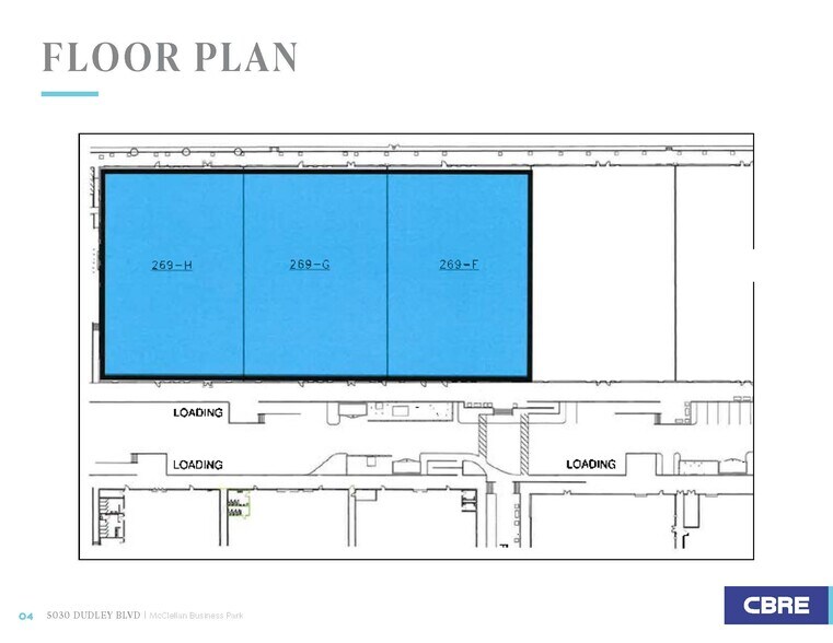 5012-5116 Dudley Blvd, Mcclellan, CA à louer - Photo du bâtiment - Image 3 de 22