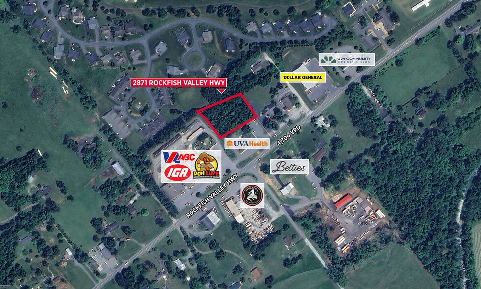2871 Rockfish Valley Hwy, Nellysford, VA for sale - Primary Photo - Image 2 of 2