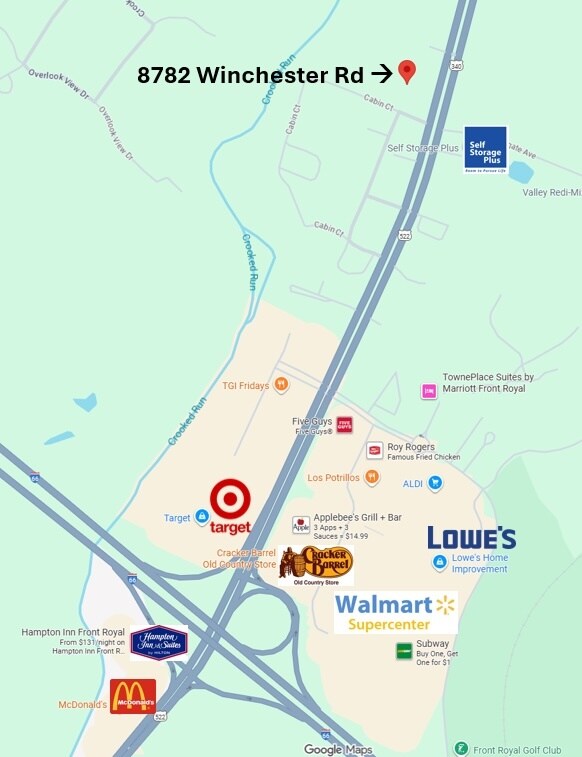 More details for 8782 Winchester Rd, Front Royal, VA - Land for Sale