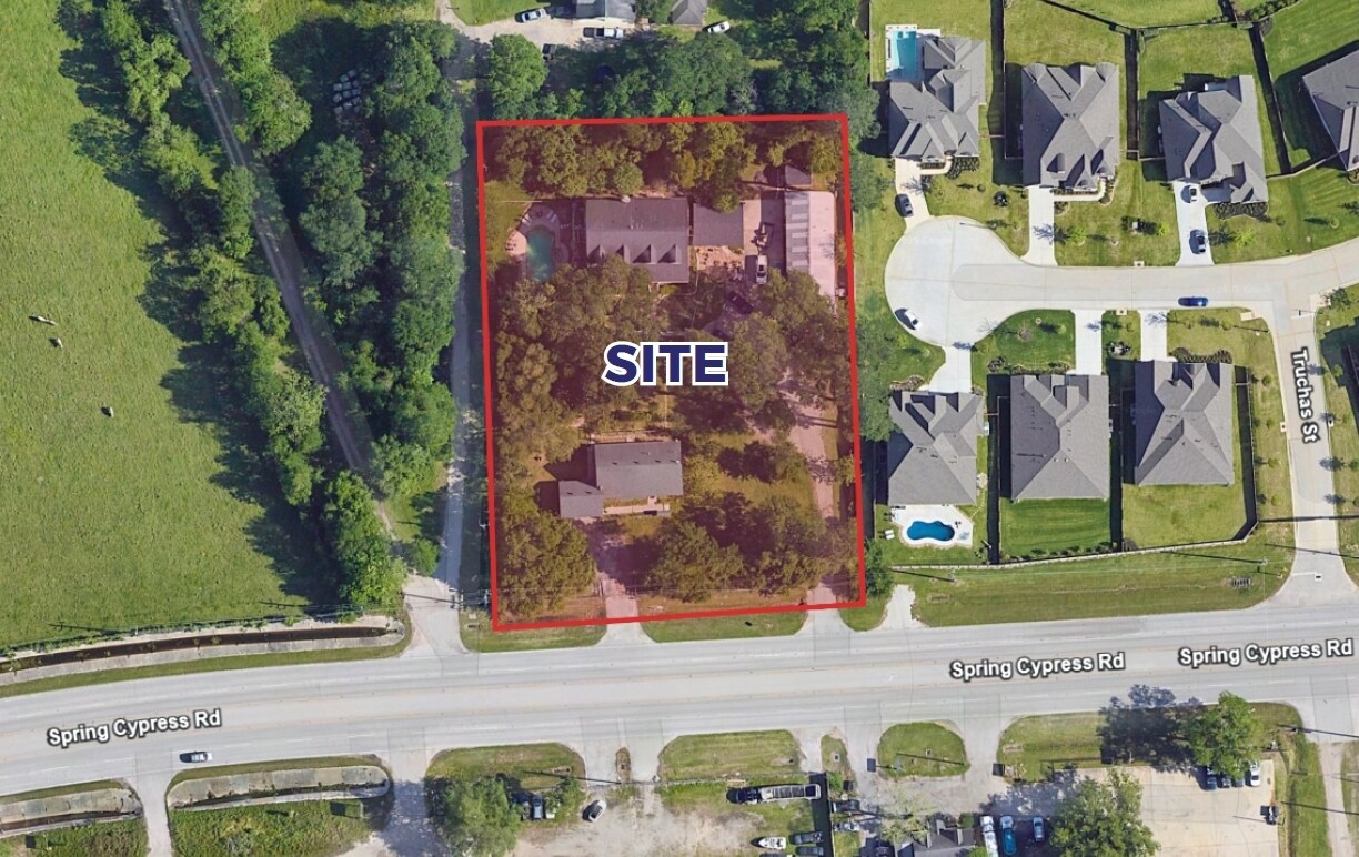 6710 Spring Cypress Rd, Spring, TX à vendre Plan de site- Image 1 de 11