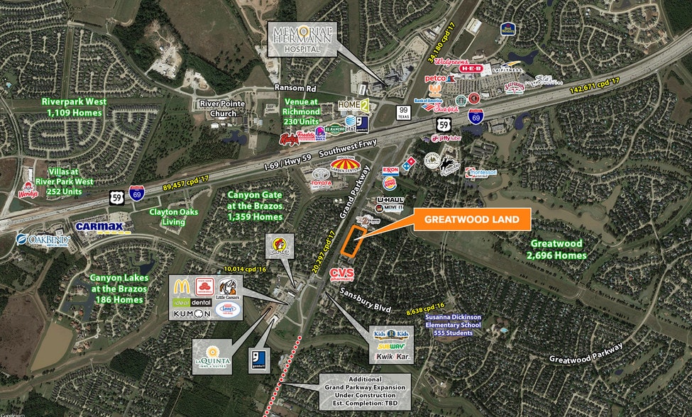 Crabb River Rd Near Grand Parkway, Richmond, TX for sale - Building Photo - Image 3 of 3