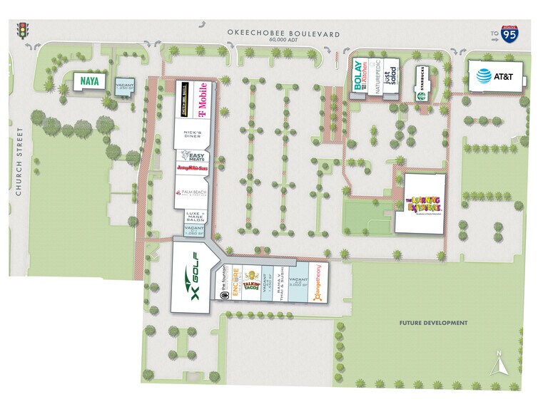 1900 Okeechobee Blvd, West Palm Beach, FL à louer - Plan de site - Image 2 de 18